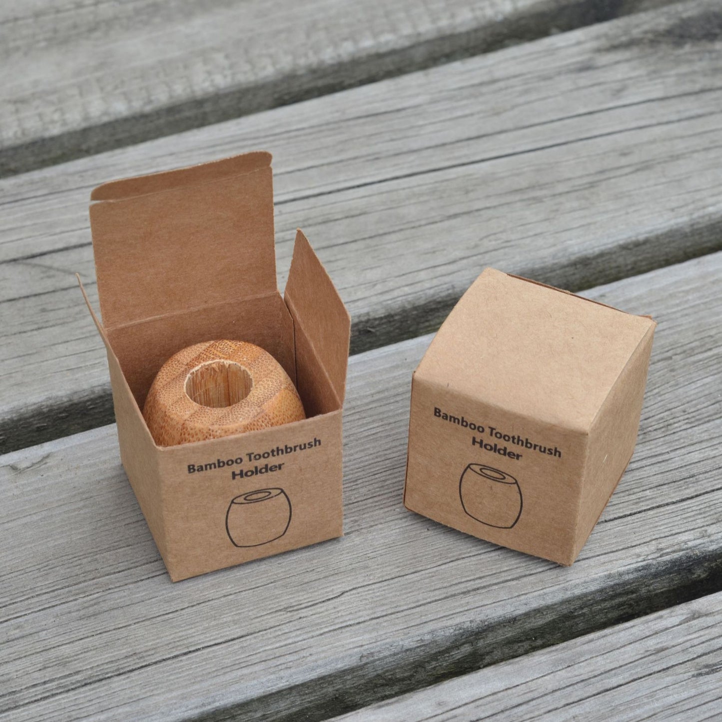 竹製歯ブラシホルダー｜コンパクト設計・ナチュラルデザイン・洗面用品・日用品