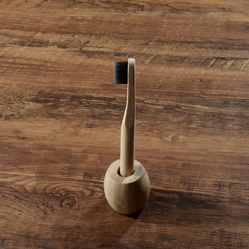 竹製歯ブラシホルダー｜コンパクト設計・ナチュラルデザイン・洗面用品・日用品