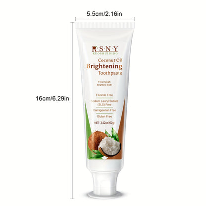ココナッツオイル歯磨きペースト100g｜口腔ケア・やさしいクリーニング