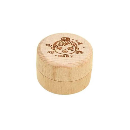 木製ベビートゥースボックス｜乳歯・へその緒・胎毛保存ケース・思い出収納ボックス