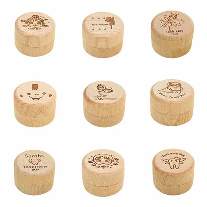木製ベビートゥースボックス｜乳歯・へその緒・胎毛保存ケース・思い出収納ボックス